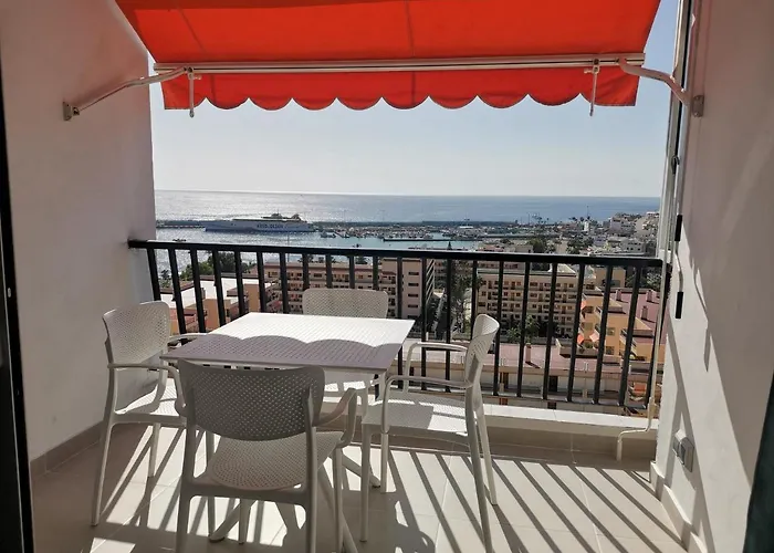 La Serenata Los Cristianos Achacay Vue Panoramique Ocean Appartement